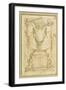A Monument, Surrounded by Four Figures of Children-Alessandro Algardi-Framed Giclee Print