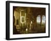 A Monument to Augustus, in a Grotto with Figures-Charles-Cornelisz de Hooch-Framed Giclee Print