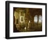 A Monument to Augustus, in a Grotto with Figures-Charles-Cornelisz de Hooch-Framed Giclee Print