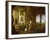 A Monument to Augustus, in a Grotto with Figures-Charles-Cornelisz de Hooch-Framed Giclee Print