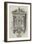 A Monument to Samuel Pepys-null-Framed Giclee Print