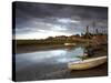 A Moody Summer Evening at Blakeney Quay, North Norfolk, England, United Kingdom, Europe-Jon Gibbs-Stretched Canvas