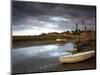 A Moody Summer Evening at Blakeney Quay, North Norfolk, England, United Kingdom, Europe-Jon Gibbs-Mounted Photographic Print