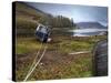 A Moody Winter Morning at Loch Long, Lochalsh, Scotland, United Kingdom, Europe-Jon Gibbs-Stretched Canvas