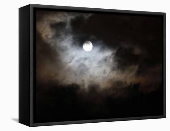 A Moon Night-Ryuji Adachi-Framed Stretched Canvas