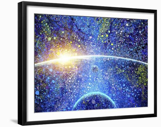 A Moon of It's Own-MusicDreamerArt-Framed Giclee Print