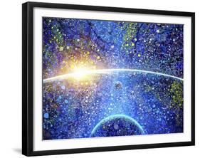 A Moon of It's Own-MusicDreamerArt-Framed Giclee Print