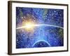 A Moon of It's Own-MusicDreamerArt-Framed Giclee Print