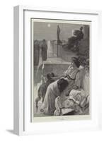 A Moonlight Idyll-Frederick Sargent-Framed Giclee Print