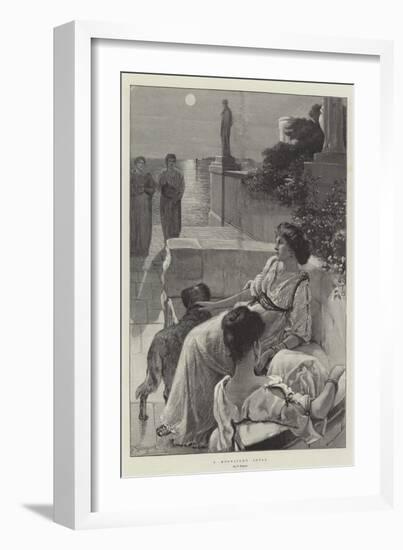 A Moonlight Idyll-Frederick Sargent-Framed Giclee Print