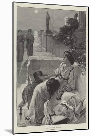 A Moonlight Idyll-Frederick Sargent-Mounted Giclee Print