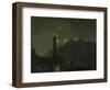 A Moonlight with a Lighthouse, Coast of Tuscany-Joseph Wright-Framed Giclee Print