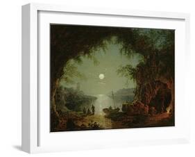 A Moonlit Cove-Sebastian Pether-Framed Giclee Print