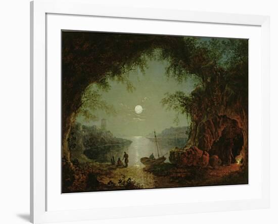 A Moonlit Cove-Sebastian Pether-Framed Giclee Print