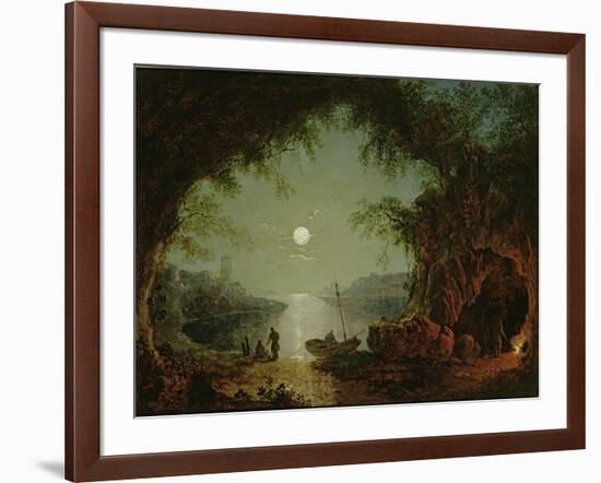 A Moonlit Cove-Sebastian Pether-Framed Giclee Print