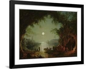 A Moonlit Cove-Sebastian Pether-Framed Giclee Print