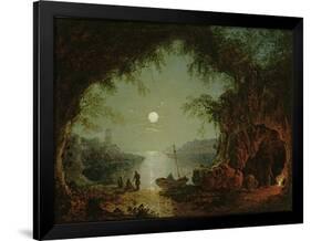 A Moonlit Cove-Sebastian Pether-Framed Giclee Print