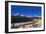 A Moonlit Nightscape over the Bow River and Morant's Curve in Banff National Park, Canada-null-Framed Photographic Print