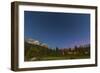 A Moonlit Nightscape Taken in Banff National Park, Alberta Canada-null-Framed Photographic Print