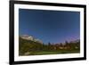 A Moonlit Nightscape Taken in Banff National Park, Alberta Canada-null-Framed Photographic Print