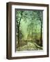 A Moonlit Road, 19th Century-John Atkinson Grimshaw-Framed Giclee Print