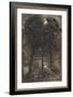 A Moonlit Scene with a Winding River, 1827-Samuel Palmer-Framed Giclee Print
