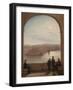 A Moonlit View of Fort St Angelo, Valletta, 1887-Giancinto Gianni-Framed Giclee Print