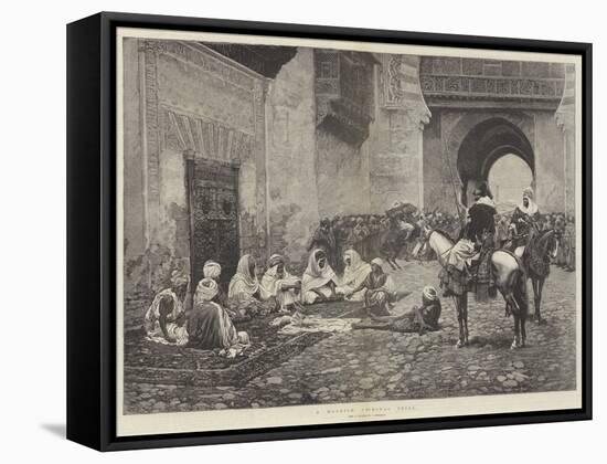 A Moorish Criminal Trial-null-Framed Stretched Canvas