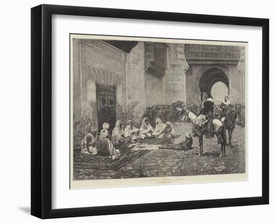 A Moorish Criminal Trial-null-Framed Giclee Print