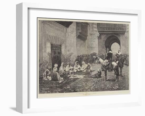 A Moorish Criminal Trial-null-Framed Giclee Print