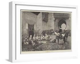 A Moorish Criminal Trial-null-Framed Giclee Print