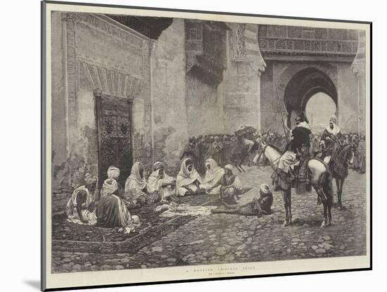 A Moorish Criminal Trial-null-Mounted Giclee Print