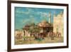 A Moorish Market Place-Alberto Pasini-Framed Giclee Print