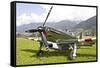 A Morane-Saulneir D-3801 of the Swiss Air Force-null-Framed Stretched Canvas