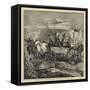 A Mormon Family on their Way to Salt Lake City-Arthur Boyd Houghton-Framed Stretched Canvas