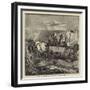 A Mormon Family on their Way to Salt Lake City-Arthur Boyd Houghton-Framed Giclee Print