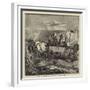 A Mormon Family on their Way to Salt Lake City-Arthur Boyd Houghton-Framed Giclee Print