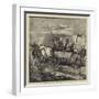 A Mormon Family on their Way to Salt Lake City-Arthur Boyd Houghton-Framed Giclee Print