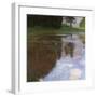 A Morning by the Pond-Gustav Klimt-Framed Giclee Print