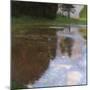 A Morning by the Pond-Gustav Klimt-Mounted Giclee Print