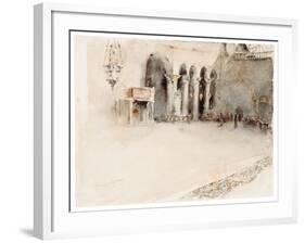 A Morning in St. Mark's-Robert Frederick Blum-Framed Giclee Print