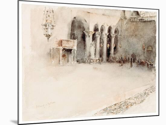 A Morning in St. Mark's-Robert Frederick Blum-Mounted Giclee Print