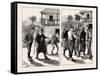 A Morning Ride in Athens, Greece, 1890-null-Framed Stretched Canvas