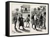 A Morning Ride in Athens, Greece, 1890-null-Framed Stretched Canvas