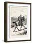 A Morning Ride in Athens-null-Framed Giclee Print