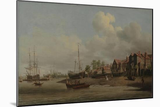 A Morning, with a View of Cuckold's Point-Samuel Scott-Mounted Giclee Print