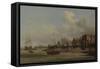 A Morning, with a View of Cuckold's Point-Samuel Scott-Framed Stretched Canvas