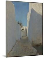 A Moroccan Street Scene, 1879-1880-John Singer Sargent-Mounted Giclee Print