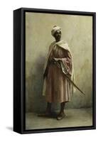 A Moroccan Warrior-Bretegnier Georges-Framed Stretched Canvas