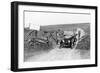 A Morris Bullnose Driving Through a Gateway, Early 1920S-null-Framed Photographic Print